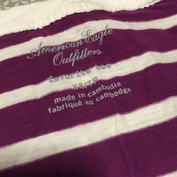 American Eagle Striped Top - Picture 2 of 3