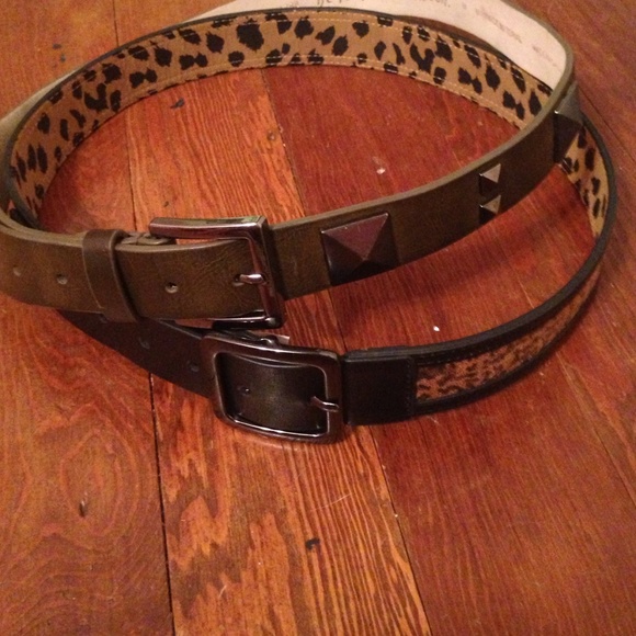 2 Betsey Johnson Belts!