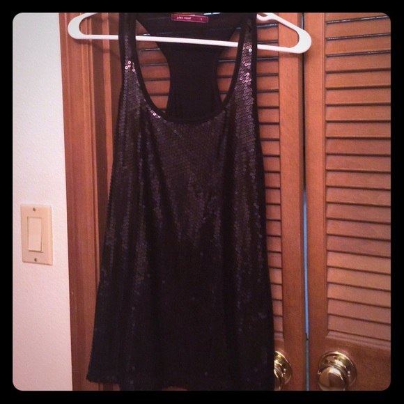 Sparkly tank top