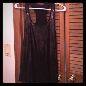 Sparkly tank top