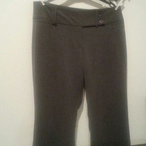Gray slacks