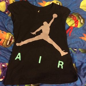 Youth medium girls Jordan shirt and pants