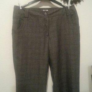 Tweed patterned slacks