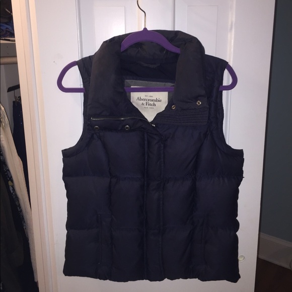Navy Abercrombie & Fitch Vest