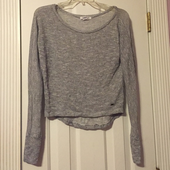 Sheer Knit Long Sleeve Shirt