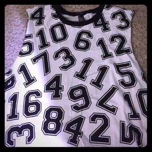 NUMBERS MUSCLE TANK