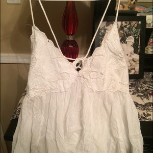 Free people small white shirt