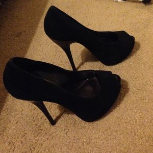 Black heels