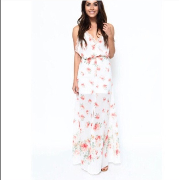 Floral maxi