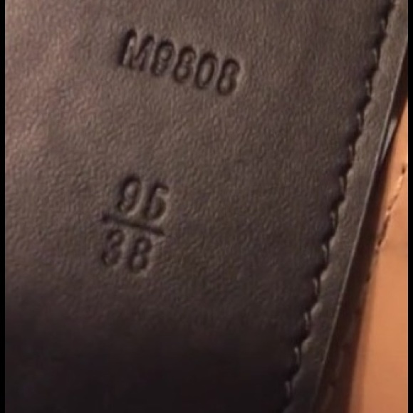 LV belt serial # and Nike air pythons - Picture 2 of 4