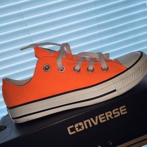 Bright Orange Converse