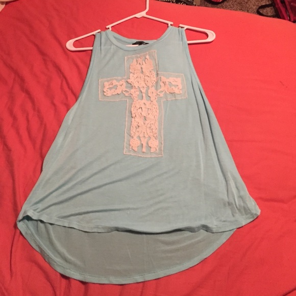 PacSun Lace Cross Tank