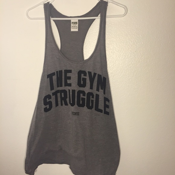 Victoria's Secret PINK Muscle Gym Struggle Shirt