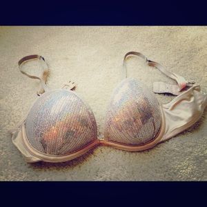 Victoria's Secret Sequined Bra 34B