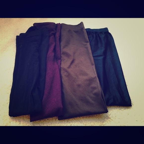 2 pairs Leggings/ 2 pairs Tights Size Small