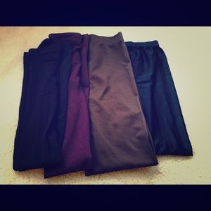 2 pairs Leggings/ 2 pairs Tights Size Small