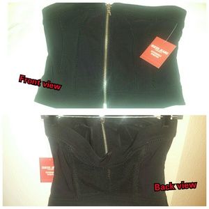 Sexy Black Guess Brand Tube Top