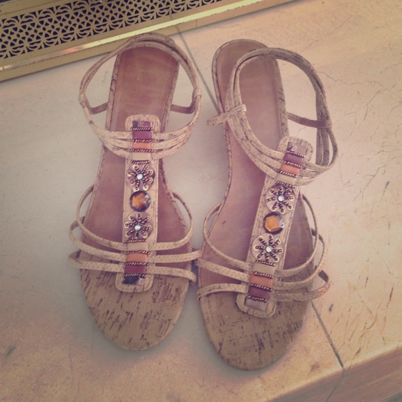 These shoes have a nice wedge style