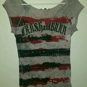 Buckle Crash and Burn T