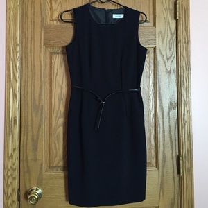 Calvin Klein shift work dress 6P