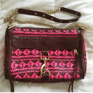 Rebecca Minkoff Neon Pink MAC Clutch