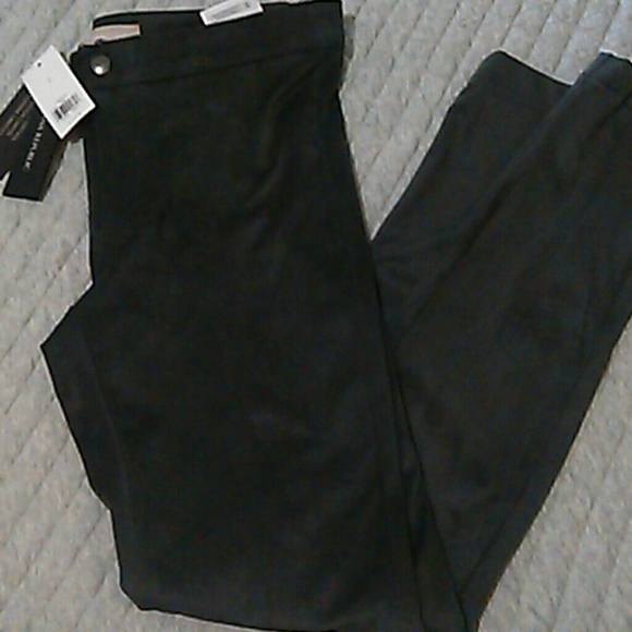 Banana Republic suede-like skinnys