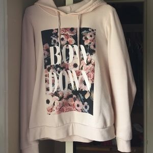 Forever 21 bow down hoodie