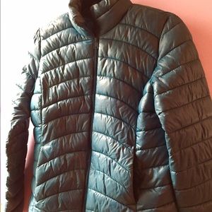 Blue Winter Puffy Jacket