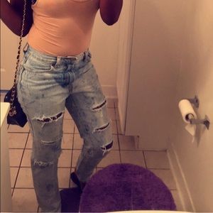 Gap high waisted jeans