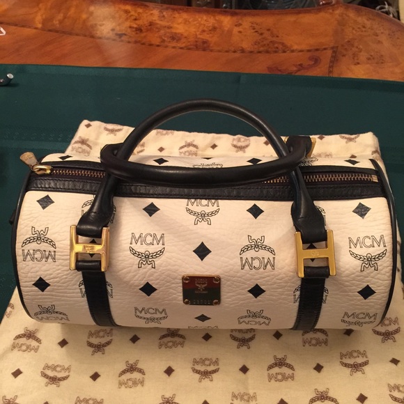 Auth.MCM Speedy Boston Bag Germany Vintage Munchen