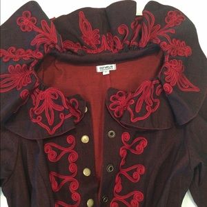 Cordelia long trench coat