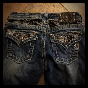 Kids 14 boot cut miss me jeans