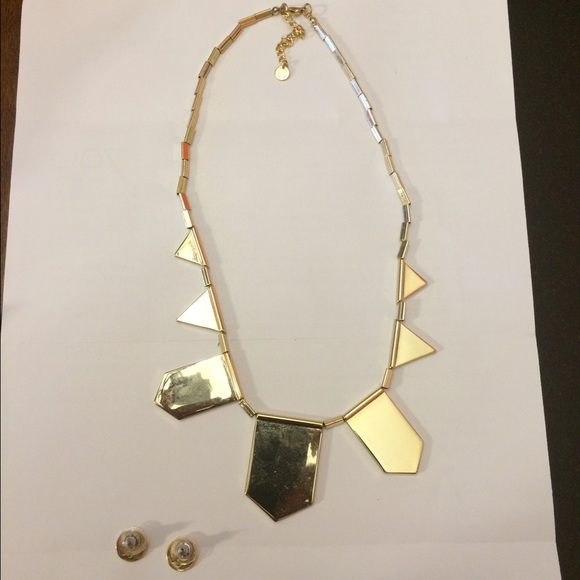 Statement Necklace (House of Harlow) & Earrings - Picture 2 of 4