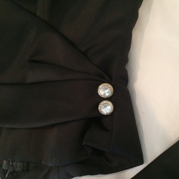 Black formal dress