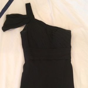 Elegant black formal dress