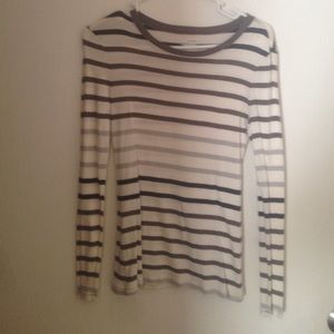 Long sleeve striped shirt