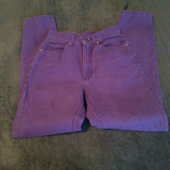 Purple Lee jeans
