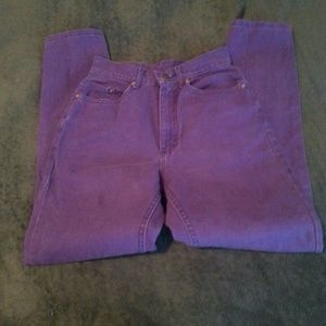 Purple Lee jeans