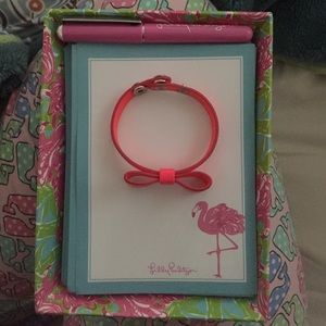 Bracelet and stationery set