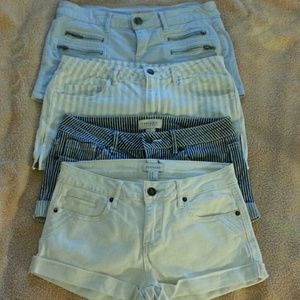 All 4 pair of shorts for $25 size 25 & 26