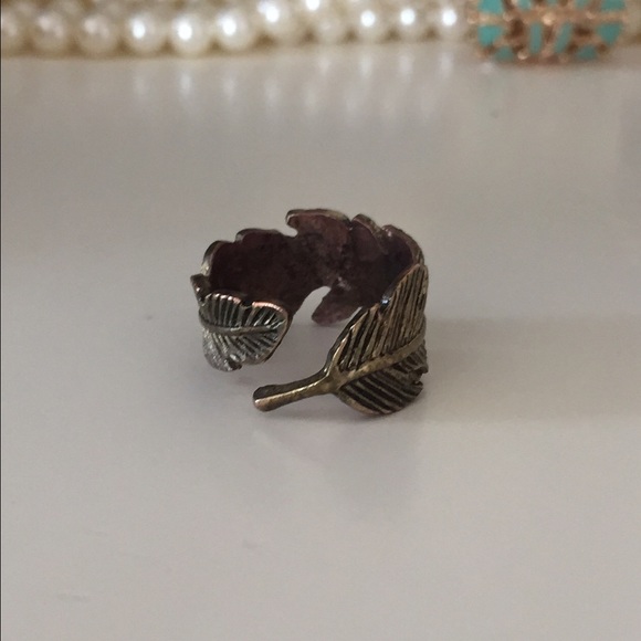 Feather adjustable ring - Picture 2 of 2