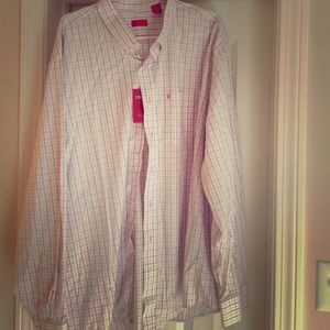 Never worn Izod Men's dress shirt