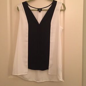 Black and white top