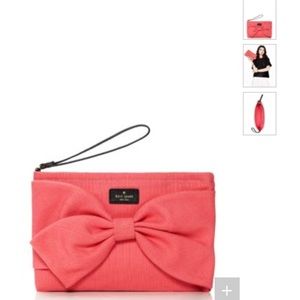 On Purpose Flamingo Pink Kate Spade Wristlet