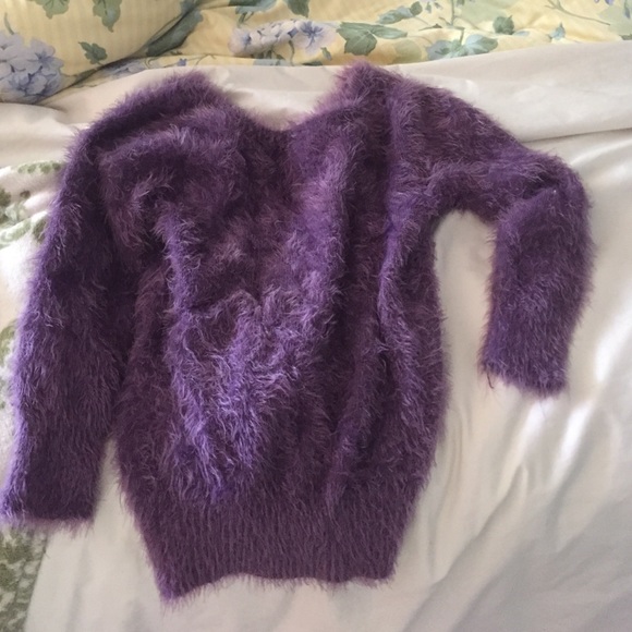 Purple cozy shirt