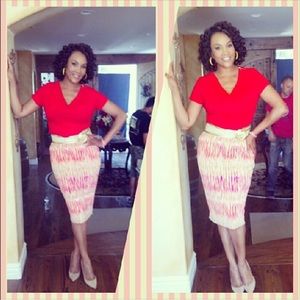 Vince Camuto Midi skirt like new