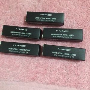 MAC lipstick Lot of 5 new never used