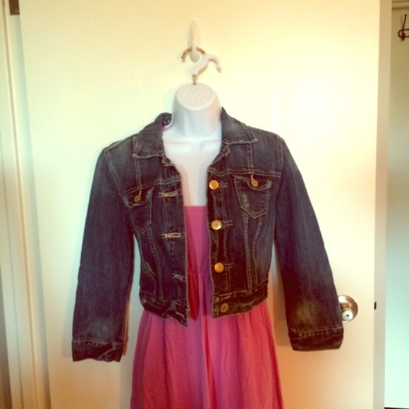 Cropped Jean Jacket