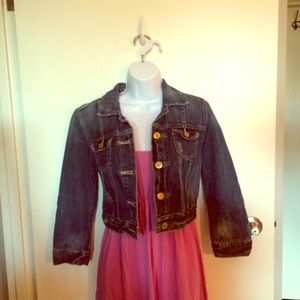 Cropped Jean Jacket