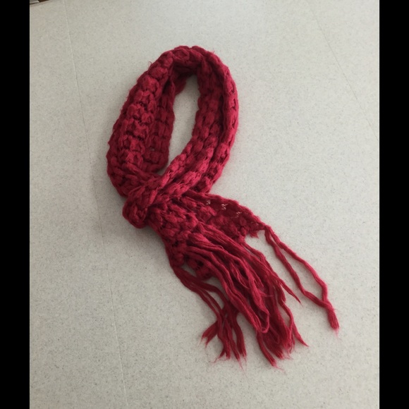 Great red scarf